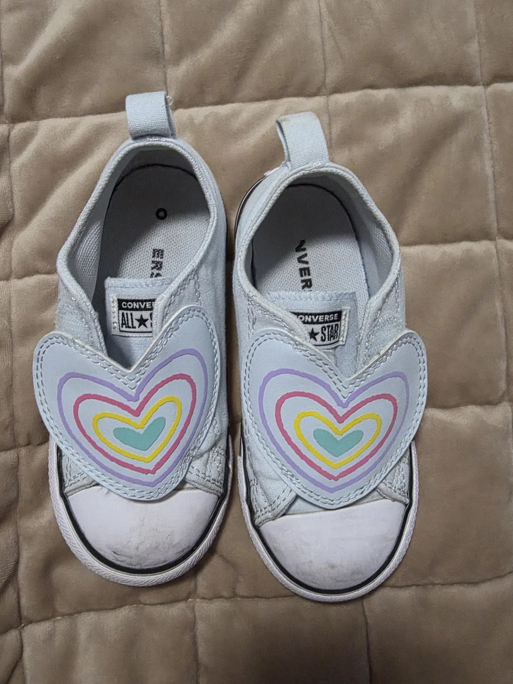 Converse Kids Heart Slip-On Sneakers